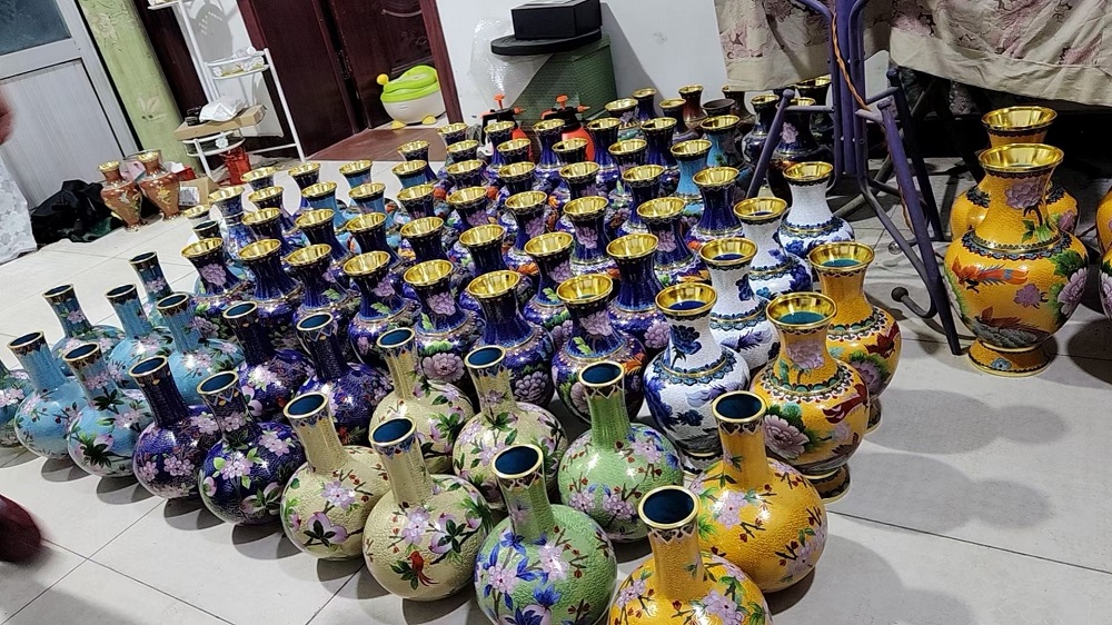 景泰藍工藝品的設計與創作之美 工廠里的匠心交響